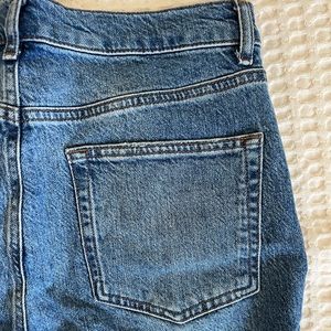 Reformation bootcut full length / long jean